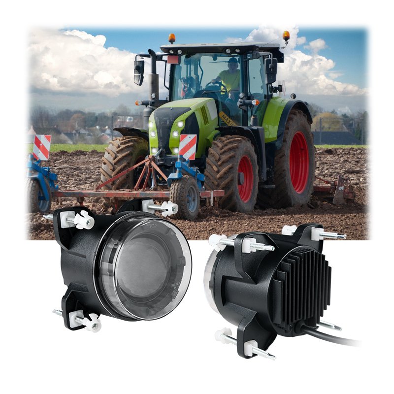 Agrolite Led Headlight Sealed Beam 35W Round Led Work Light for Tractor Truck Offroad Bus Led Driving Light