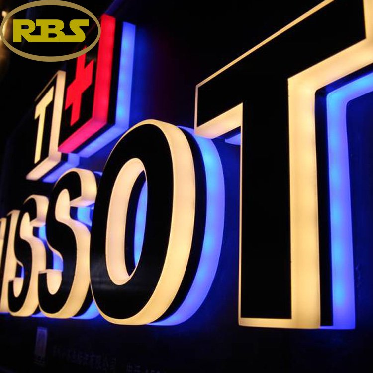Acrylic Alphabet Letter Sign with LED Light for Cars and Companies LED Channel Letter for Advertising