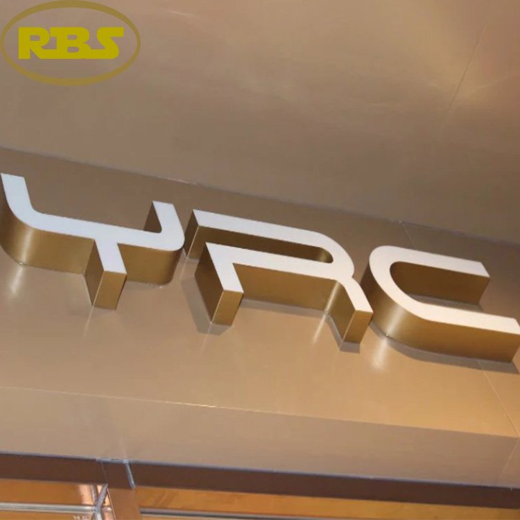 Acrylic Alphabet Letter Sign with LED Light for Cars and Companies LED Channel Letter for Advertising