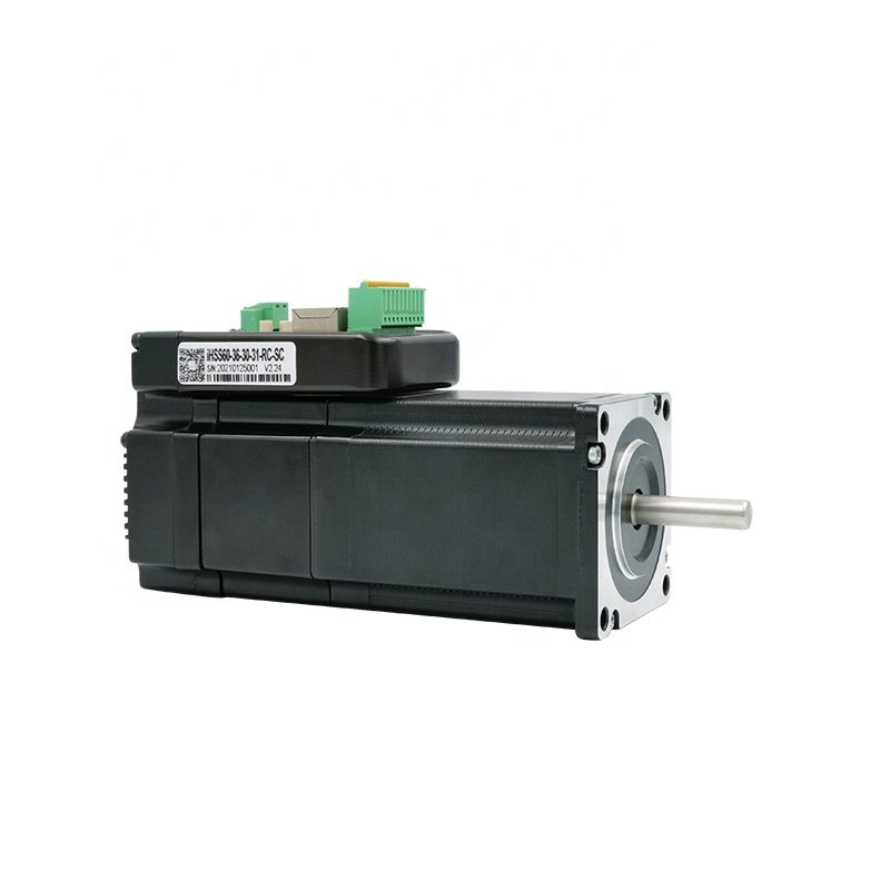 IHSS60-36-30-31-RC-SC 36V 3 Nm 5A Fieldbus 2 Phase Stepper Brake Motor with Integrated Driver