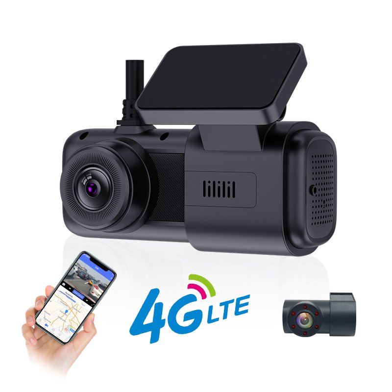New 2024 4G Smart Dashcam 2K+1080P Advanced Driving Assistance Support Truck DMS Function Wifi+GPS