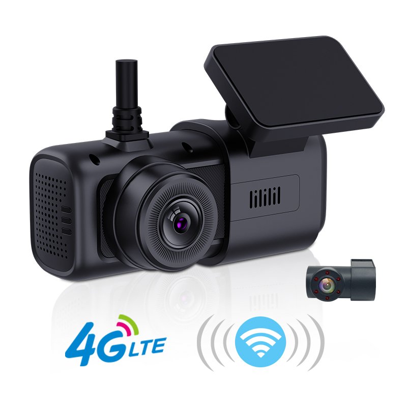 New 2024 4G Smart Dashcam 2K+1080P Advanced Driving Assistance Support Truck DMS Function Wifi+GPS
