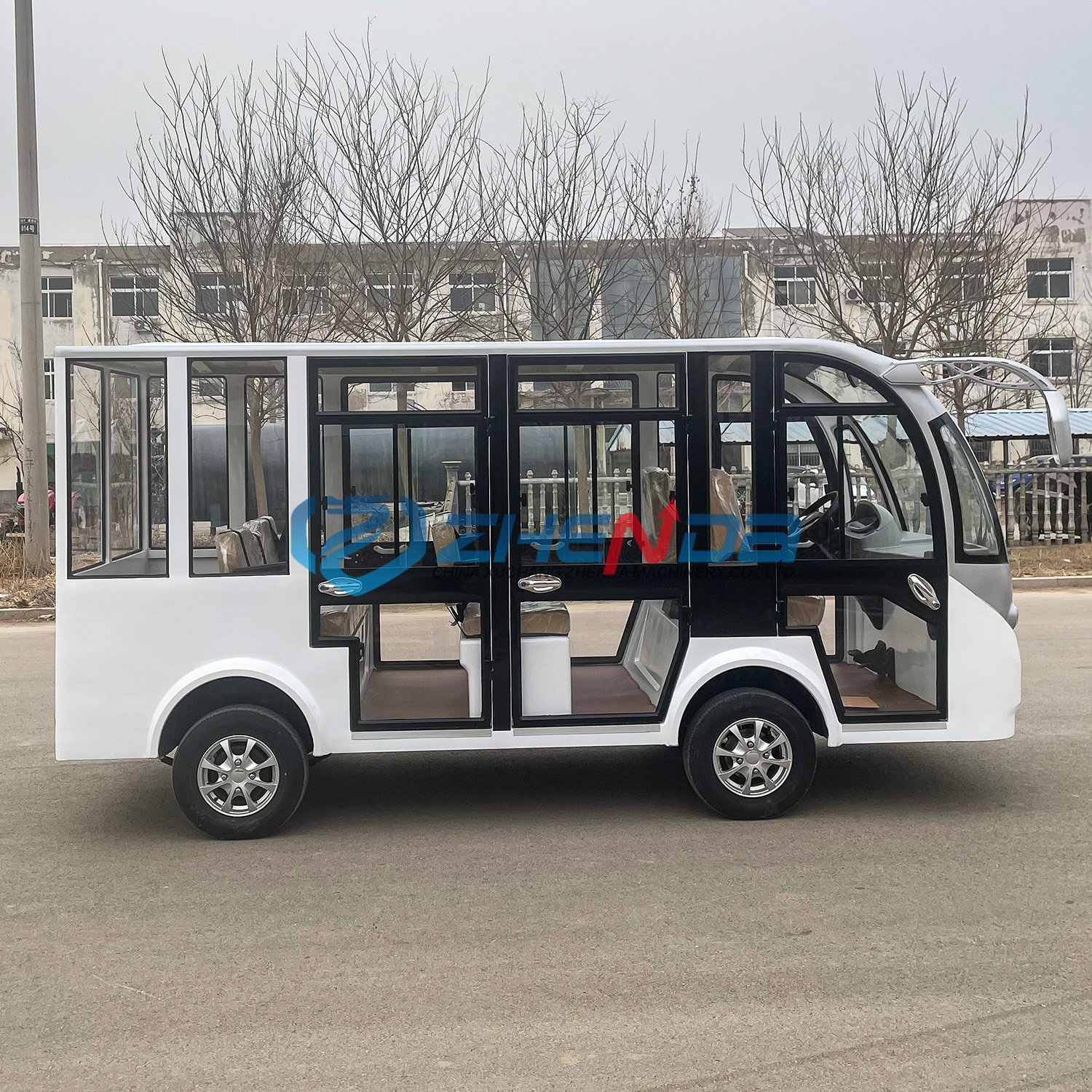Wholesale Custom Sightseeing Bus 72v Lithium Battery City Scooter Electric Energy Saving Sightseeing Car for Sale