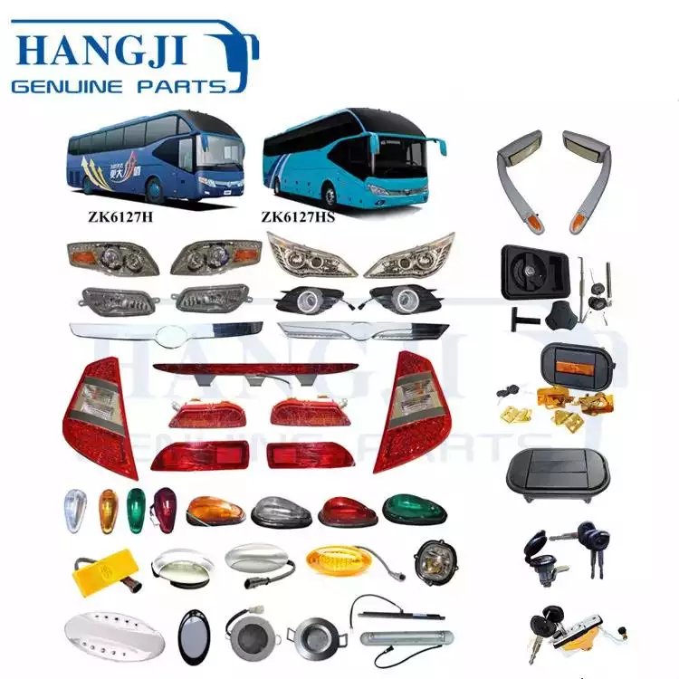 Large Stock Bus Parts ZK6122HL ZK6122H9 for coach Bus Part Higer Spare Parts Bus Lights
