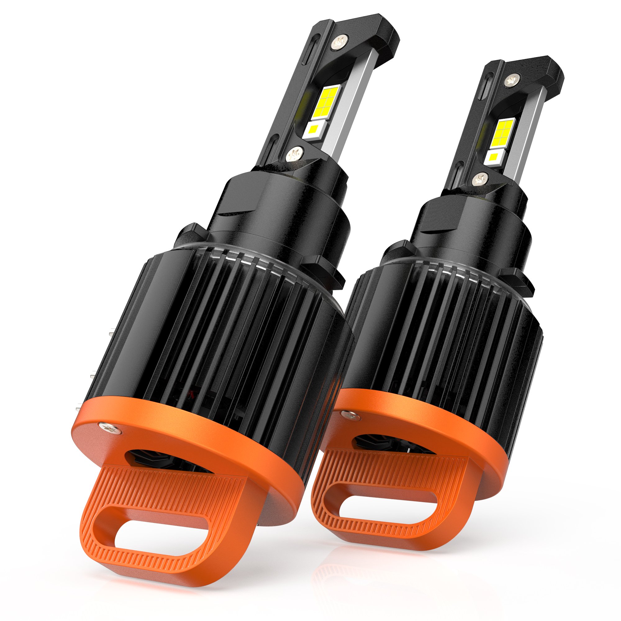 Raych H15 PRO LED Headlight 80W 6000K 8000 Lumens Extremely Bright Bulb CSP Chips Conversion Kit White All in One Plug N Play