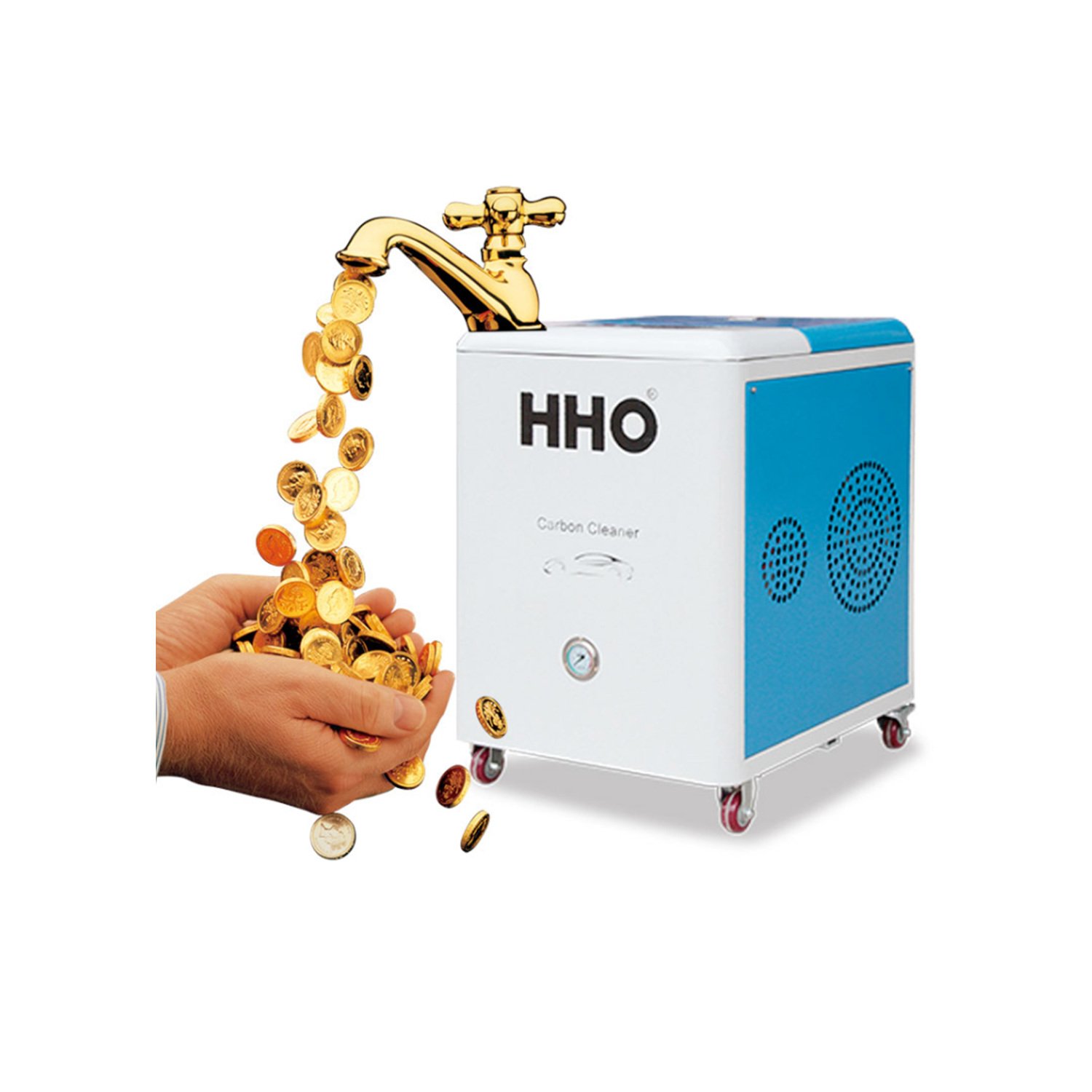 HHO Carbon Cleaning Machine Engine Carbon Clean Tool Increase Engine Performance Liquid Hydrogen Generator for Car