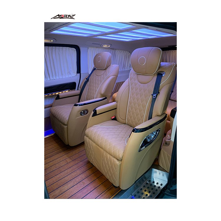 China Customized Luxury Production Line Aero Seat for Mercedes Benz Vito Caravan Car Seat for Benz Vito Driver Seat