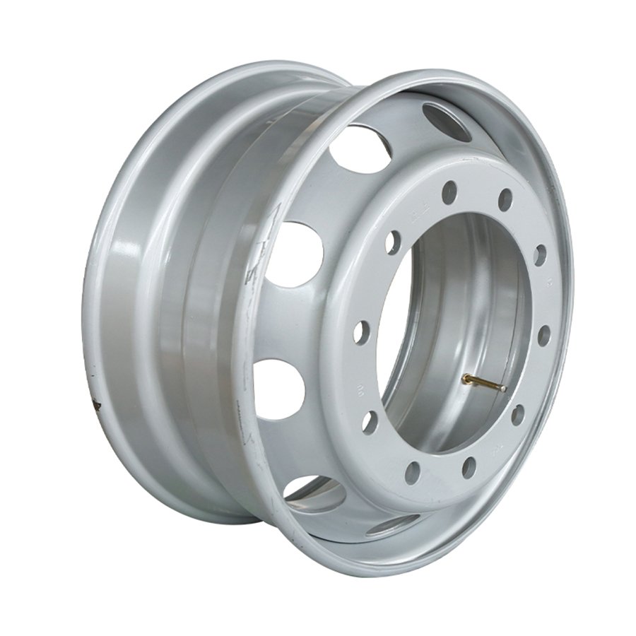 China Big Factory Steel Wheel Rim Bus Wheel Heavy Truck Rim Hot Sale 22.5X8.25/7.5/9.00/11.75/16 New Design 22.5 Inch