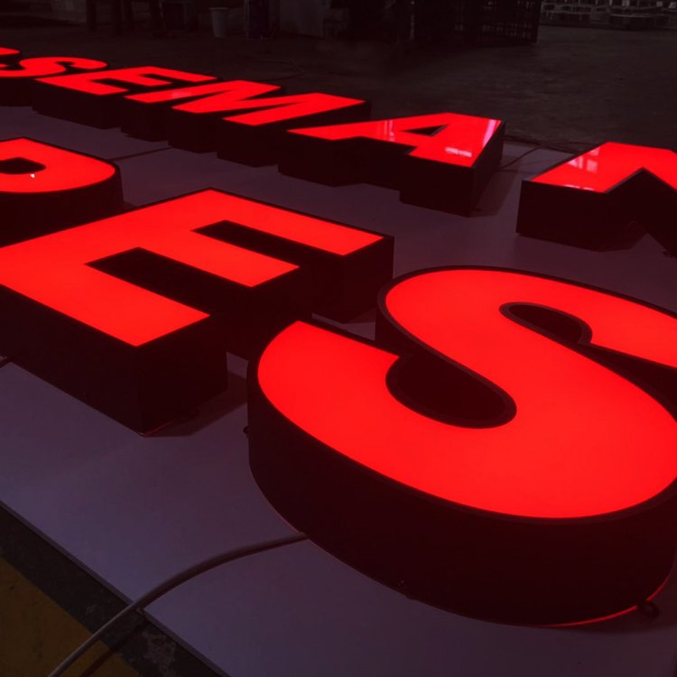 Factory Custom Led Store Face Lighting Logo Sign Light Letters 3D Business Brand Signs for Outdoor