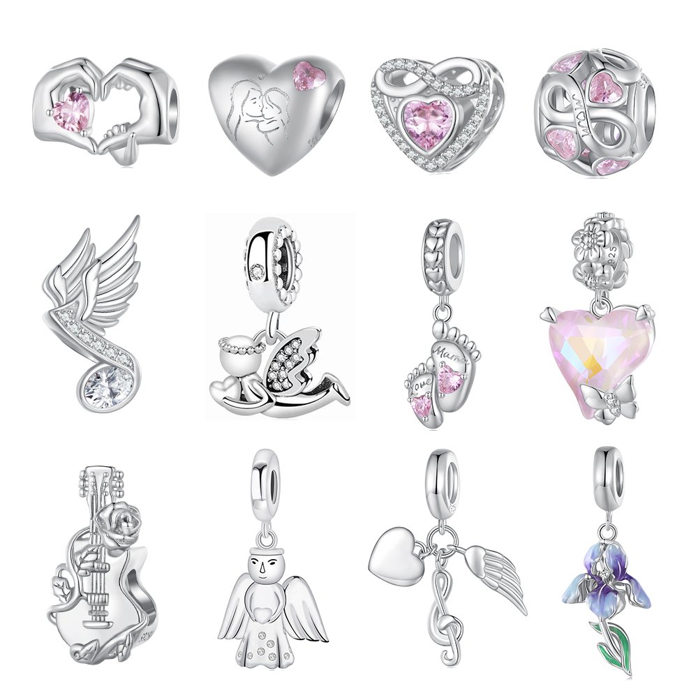 925 Sterling Silver Bracelet Accessories Wholesale Bracelet DIY Silver Jewelry Bracelet Pendant Beads