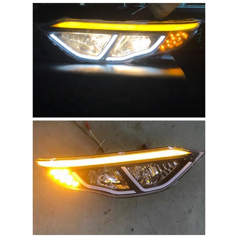 Bus Spare Parts Marcopolo Bus Light Led Head Lamp 24V 12V