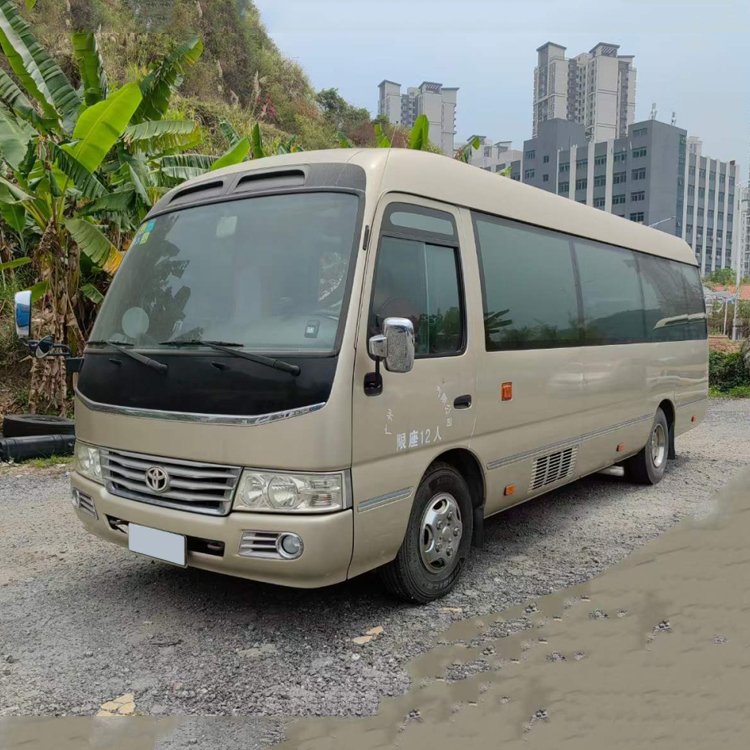Hot Sale Used Toyota Coaster Mini Bus New Model 30-Seater Coach with Standard Diesel Engine LHD