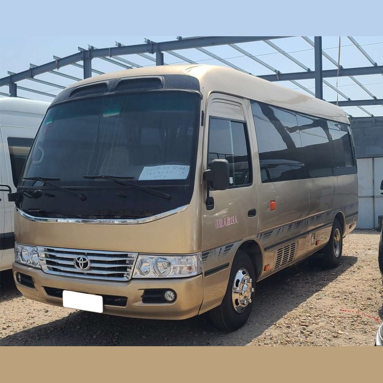 Hot Sale Used Toyota Coaster Mini Bus New Model 30-Seater Coach with Standard Diesel Engine LHD
