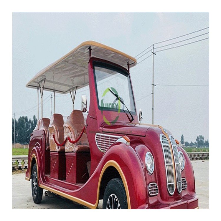 Golf Buggy Resort Hotel Airport Cart Bus Villas 4 Wheel Drive Electric Gas Powered Petrol Rear Axle 6 Seater Golf Cart