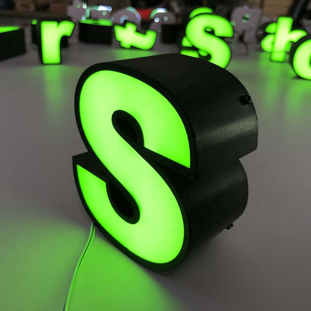 3d Logo Advertising Signboard Customize Acrylic Letter Led Lighting Letters Led Signs