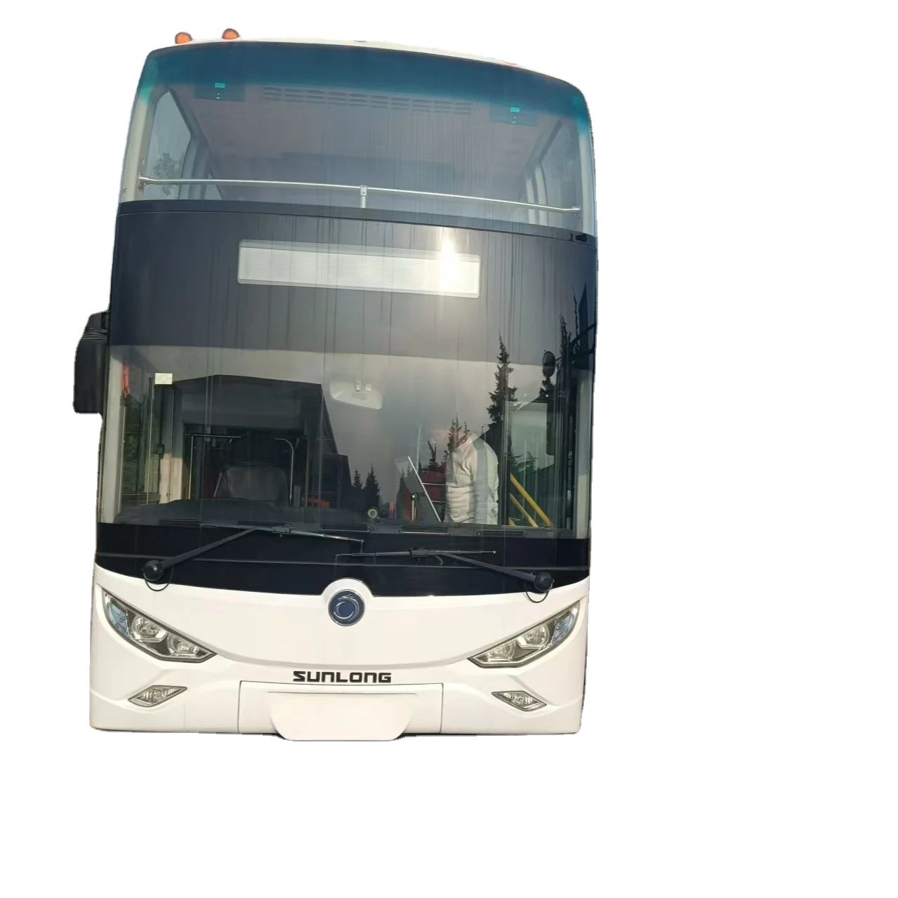 36+1 Seater Double Decker Bus Sunlong Bus Slk6126a Rear Engine Euro 4 Coach Bus Sale in Africa