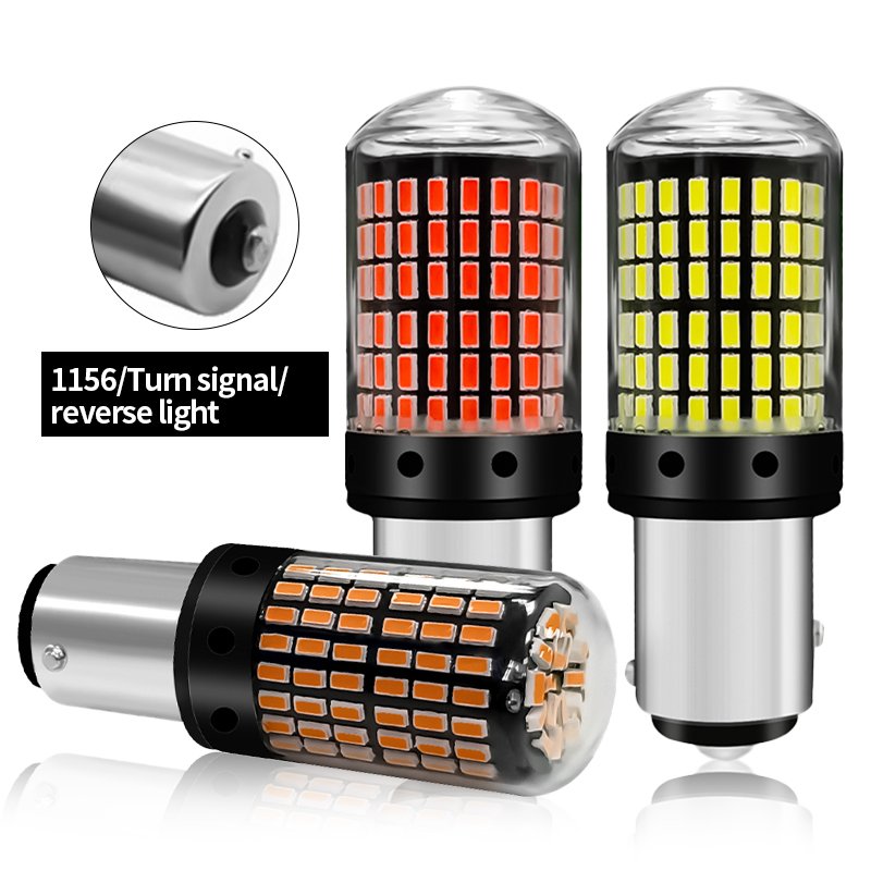 1156 BA15S P21W BAU15S PY21W 7440 W21W P21/5W 1157 BAY15D 7443 Led 144smd CanBus Lamp Reverse Turn Signal Light LED Brake Lamp