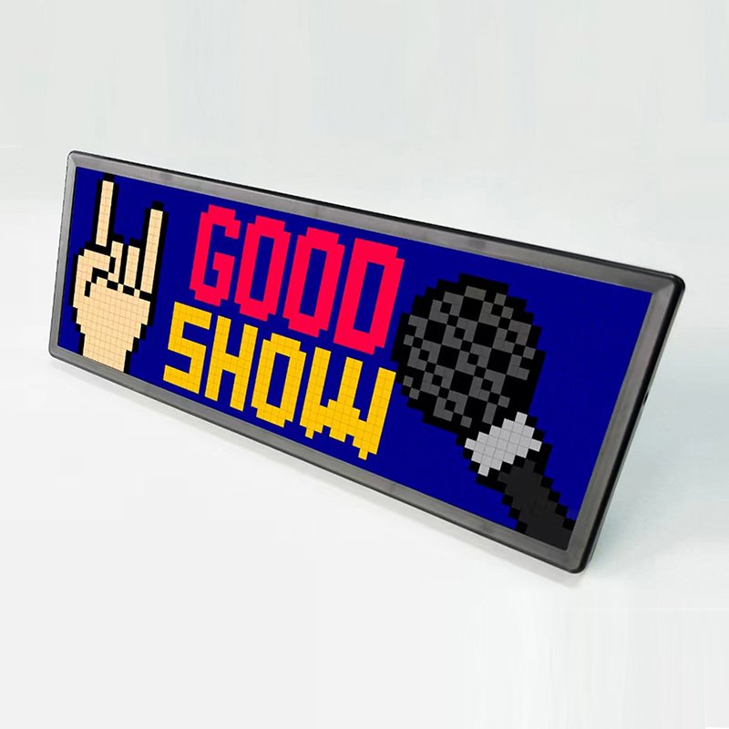 Led Matrix Panel Car Sign Pixel Screen for Car Rear Window Interactive Animation Panel Potential for Taxi School Bus Ambulance