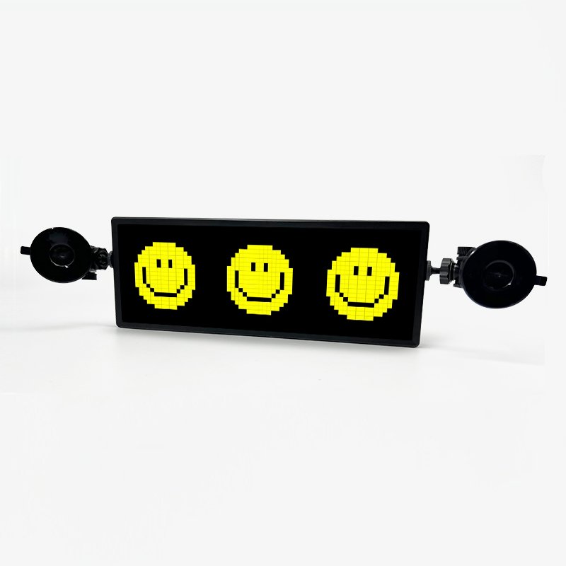 Led Matrix Panel Car Sign Pixel Screen for Car Rear Window Interactive Animation Panel Potential for Taxi School Bus Ambulance