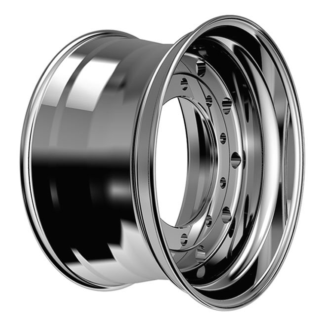 Howo Model Truck Alloy Wheel Rim New 22.5x11.75 Aluminum Truck Wheels with Polished Finish for Camiones