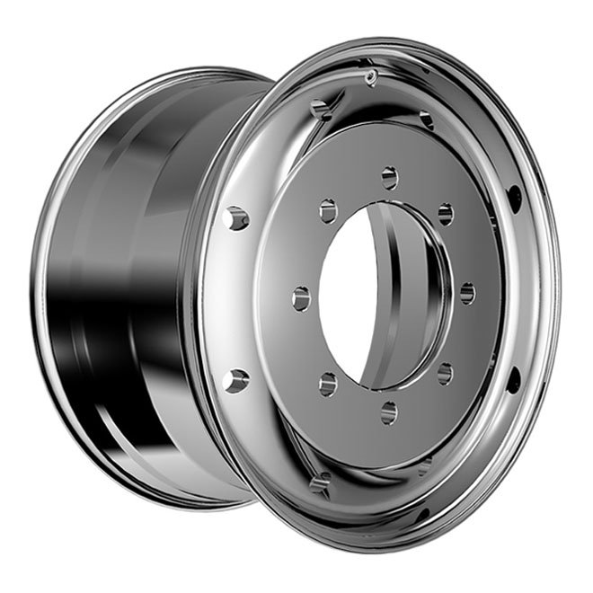 Howo Model Truck Alloy Wheel Rim New 22.5x11.75 Aluminum Truck Wheels with Polished Finish for Camiones