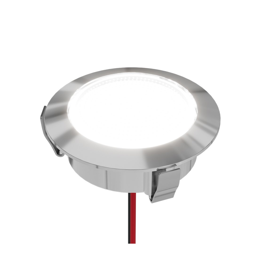 Caravan Accessories Dc12V 1W Good Heat Dissipation Rv Led Light Camper Car Cabinet Ceiling Light