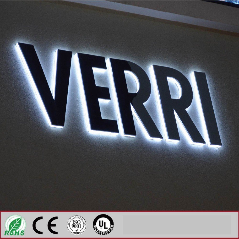 Shenzhen Custom LED Sidelit Backlit Channel Letter Sign for Storefronts for Hospitals with LED Strips Light