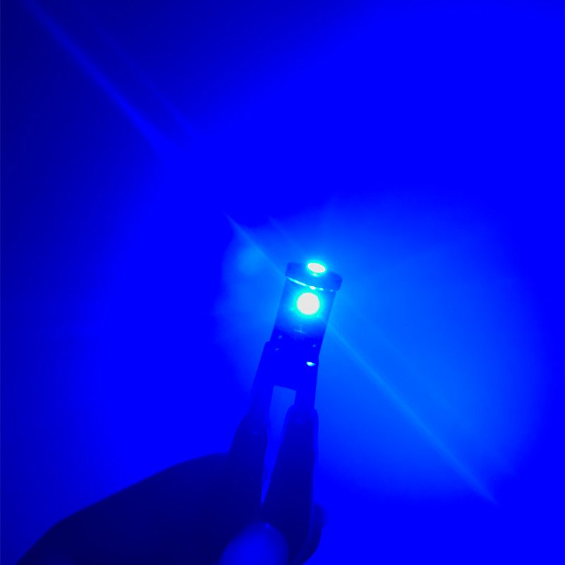 LED Instrument Lights Bulb Wedge Plate Dome Light 12V Car Canbus Car Decoration No Error 194 501 6SMD 3030 Ba9s Led T10 Canbus