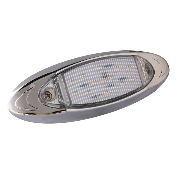 LED Sealed Waterproof Trailer Truck Side Marker Indicator Light 12V Bus Front Clearance Light