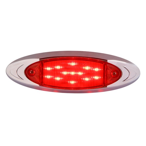 LED Sealed Waterproof Trailer Truck Side Marker Indicator Light 12V Bus Front Clearance Light