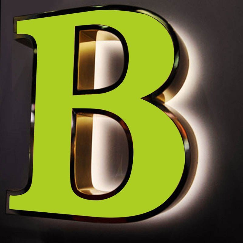 High Brightness Acrylic Led Channel Letters 3d Frontlit Led Letter Sign for Shop Signage
