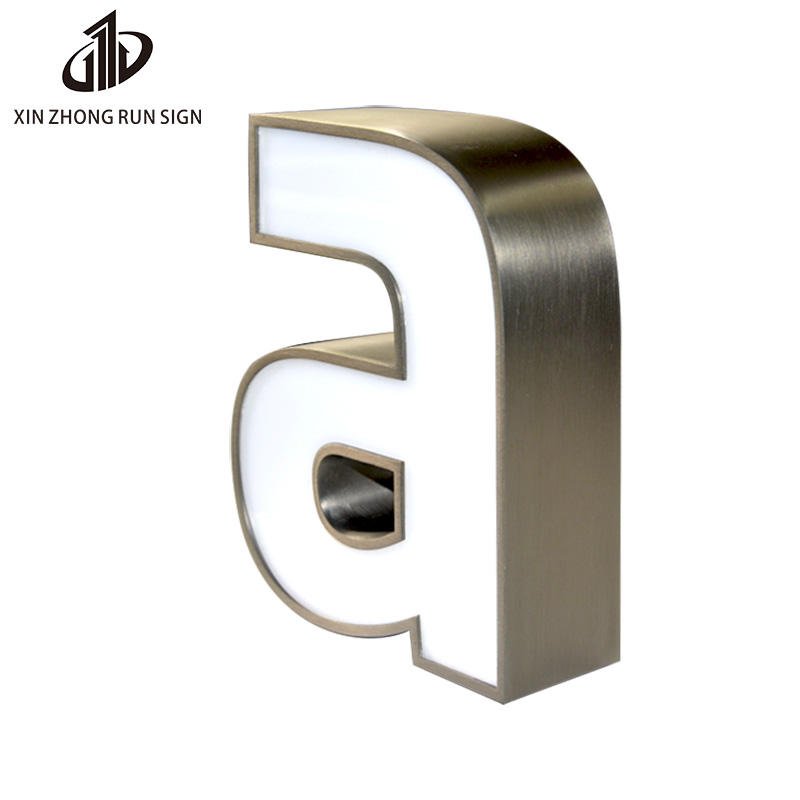 High Brightness Acrylic Led Channel Letters 3d Frontlit Led Letter Sign for Shop Signage