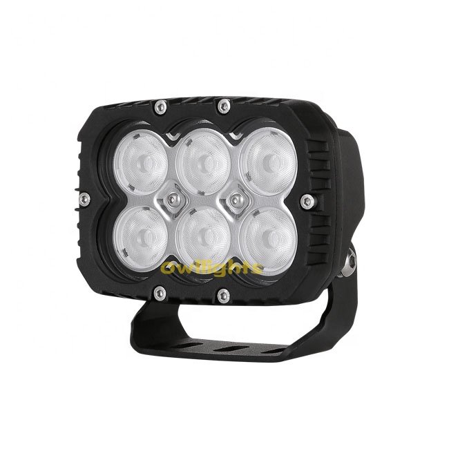 High Bright 5400lm 5inch 60W Trailer Vehicle Led Work Light 60w Car Offroad Driving Light for Truck
