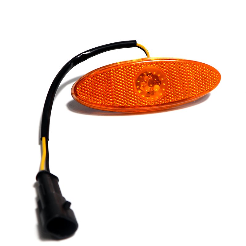 Rear Marker Lights 24V LED Amber Side Markers for Trailers