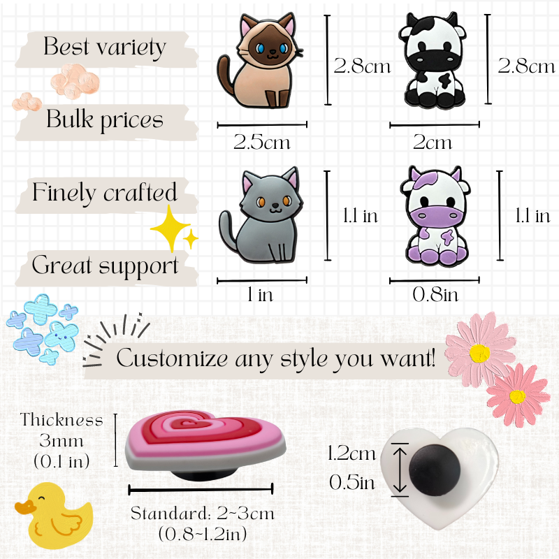 Wholesale Custom Transportation Vehicles 2D Soft PVC Accessories Race Car Bicycle Airliner Earth Astronaut Shoe Charms