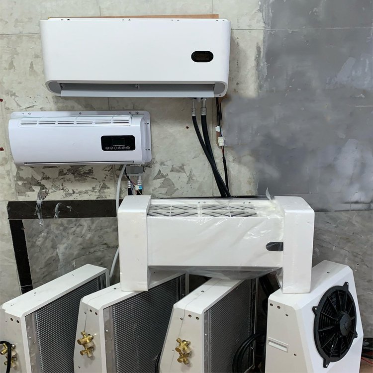 Hot Sale Portable 12V/24V DC Mini Split Air Conditioner New R134A for Car Bus RV Truck and Caravan Air Conditioning Systems