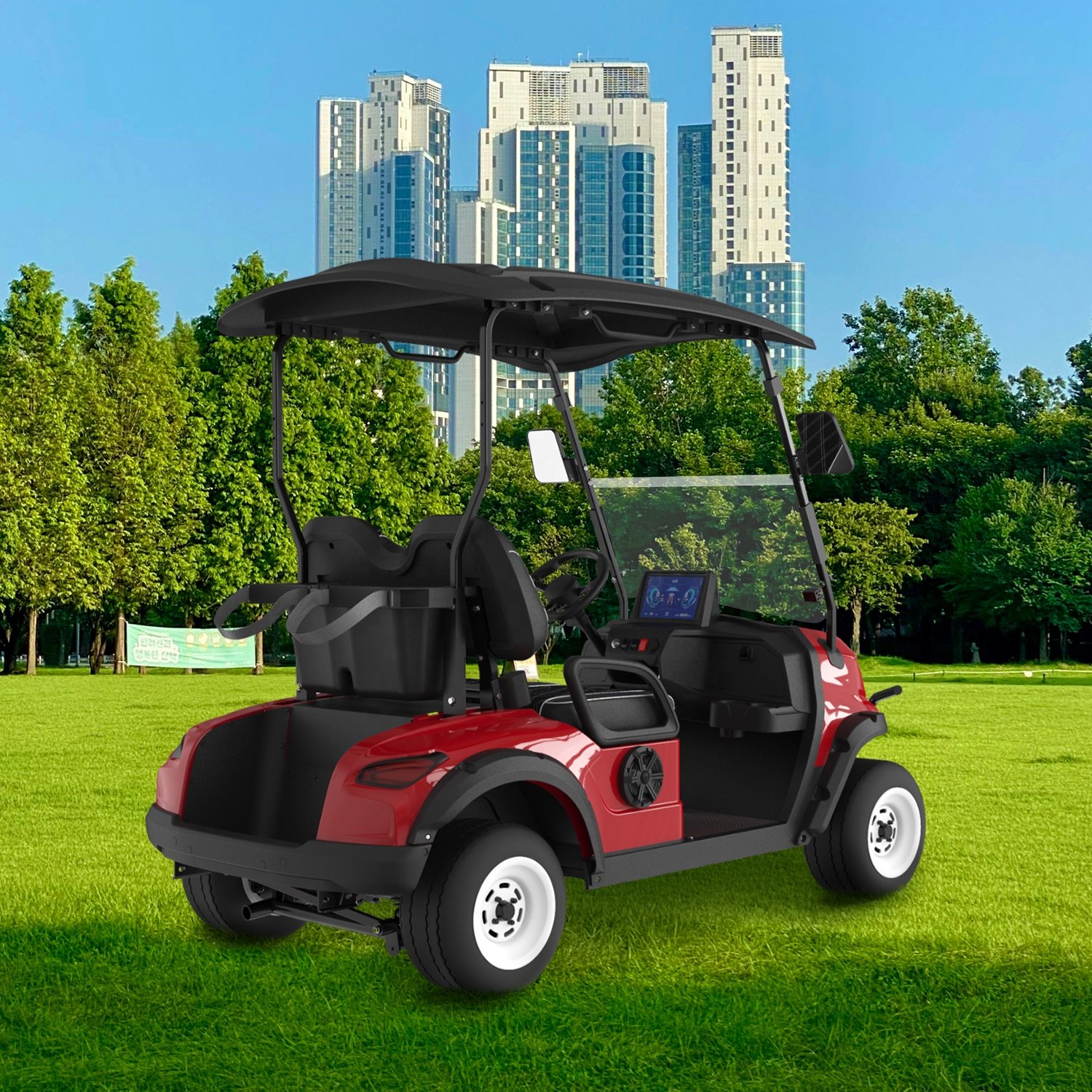Shining Brand Factory Price 4 Wheel off Road Electric Hunting Buggy 4 Seater Golf Carts for Sale