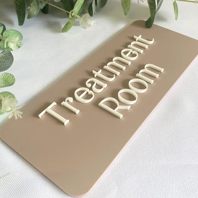 Custom 3D Acrylic House Number Sign Modern Business Door Sign Small Business Signage Durable and Stylish Outdoor Address Plaque