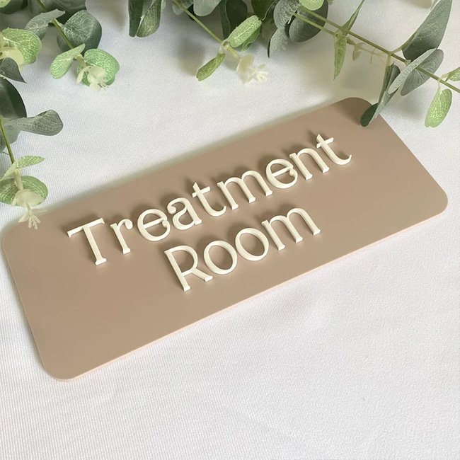 Custom 3D Acrylic House Number Sign Modern Business Door Sign Small Business Signage Durable and Stylish Outdoor Address Plaque