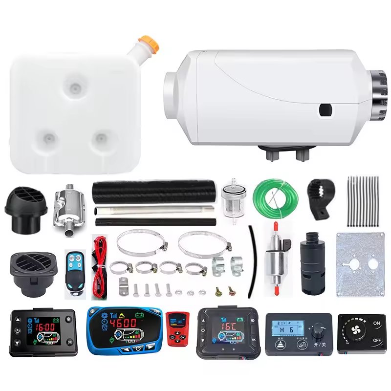 2KW 5KW 12V 24V diesel air Heater Parking Heater Full Set of Accessories Diesel Heater Parking for Truck Bus Boat Car RV