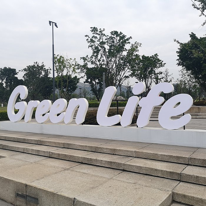 Wholesale Outdoor Giant 3D Foam Alphabet Letters Free Standing Acrylic Large Sign