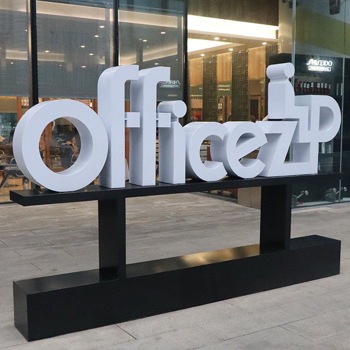 Wholesale Outdoor Giant 3D Foam Alphabet Letters Free Standing Acrylic Large Sign