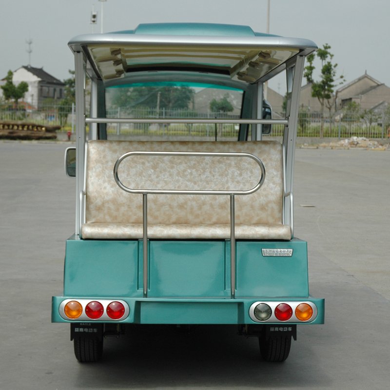 12 Seater Lithium Battery Powered Electric Shuttle Bus Type Golf Cart