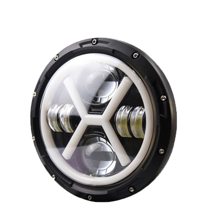 FDN 65w New Design Led Work Auto Lamp Truck Car 7 Inch Spotlight 65W 6500LM Luces Led Tractor Off Road Led Car Headlight