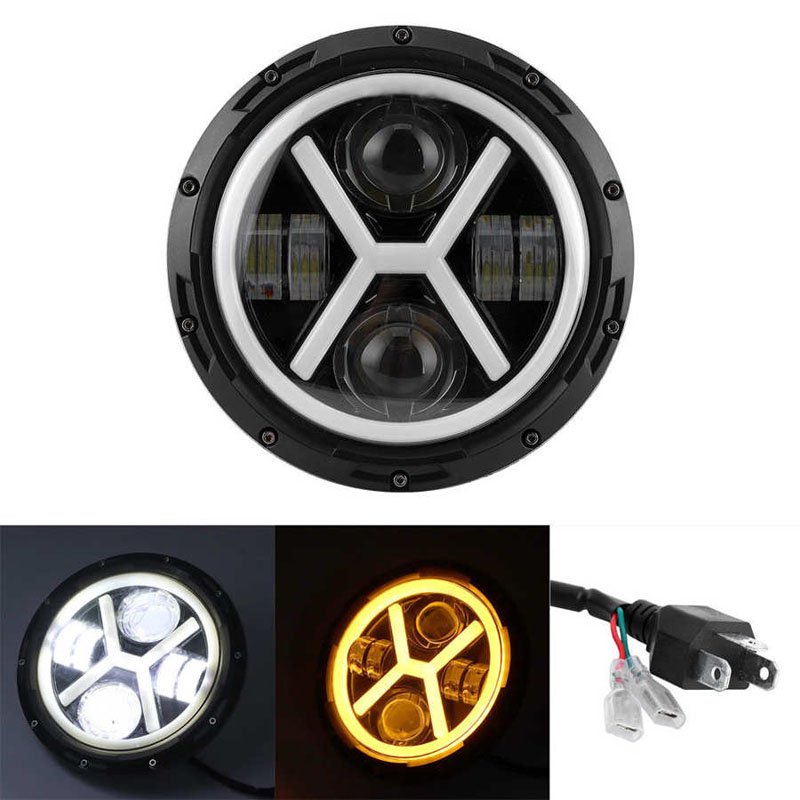 FDN 65w New Design Led Work Auto Lamp Truck Car 7 Inch Spotlight 65W 6500LM Luces Led Tractor Off Road Led Car Headlight