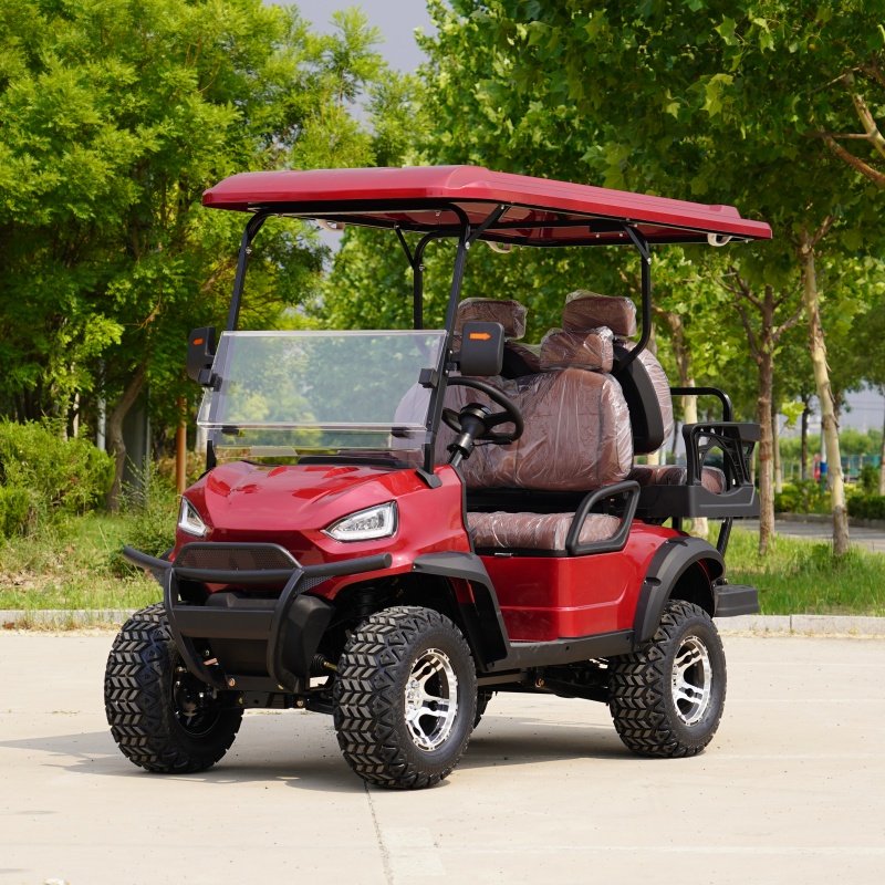 High-End Quality 72V 5KW/7.5KW AC Motor 4 Wheel 2+2 Seater Electric Golf Carts