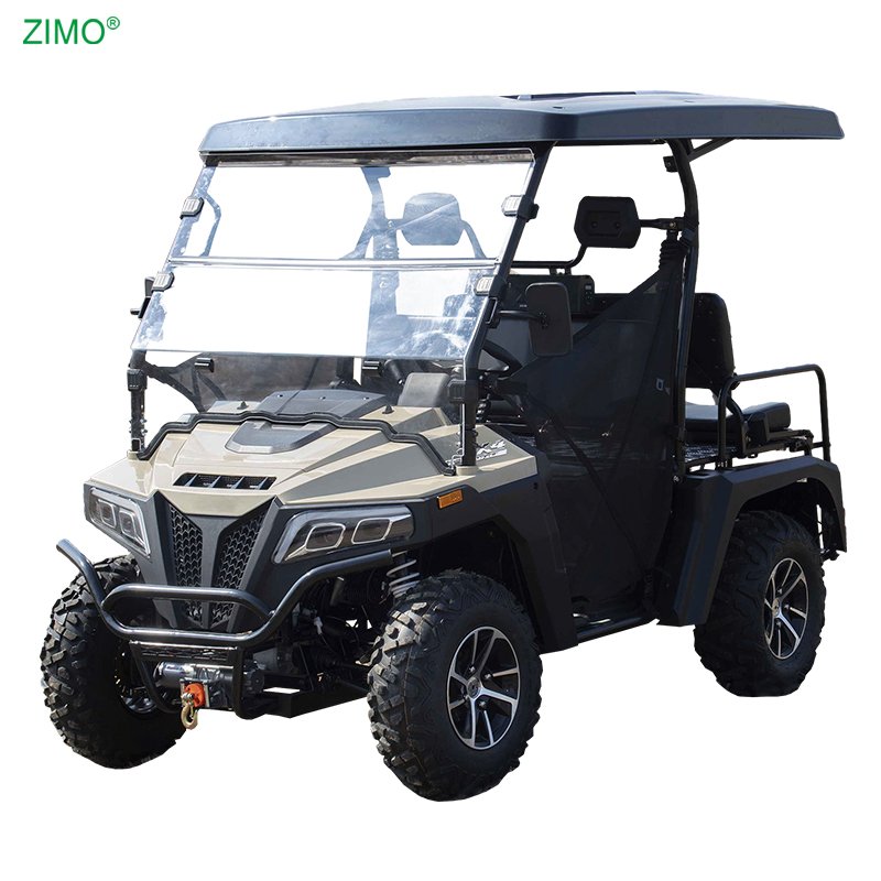 New Electric Sightseeing Bus 72V 4 Seater Electric Golf Cart