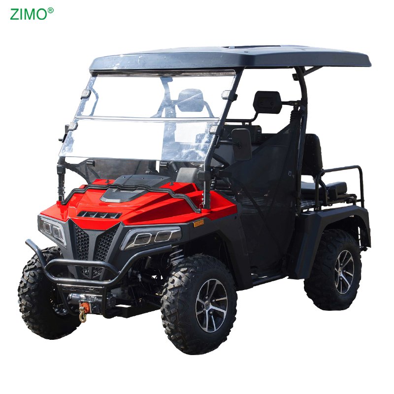 New Electric Sightseeing Bus 72V 4 Seater Electric Golf Cart