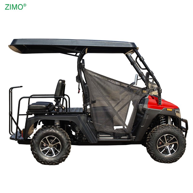 New Electric Sightseeing Bus 72V 4 Seater Electric Golf Cart