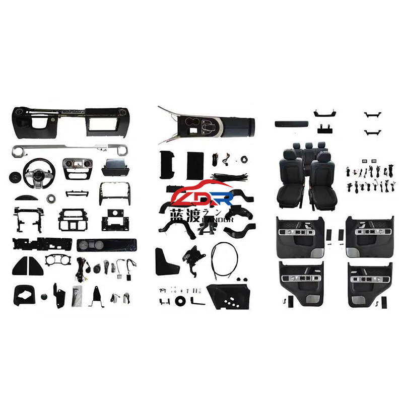 For G63 Interior Conversion Upgrade Kits for Benz G W463 G Wagon 2002-2018 Upgrade to W464 G63 B-Bra Bus Latest Style 2024